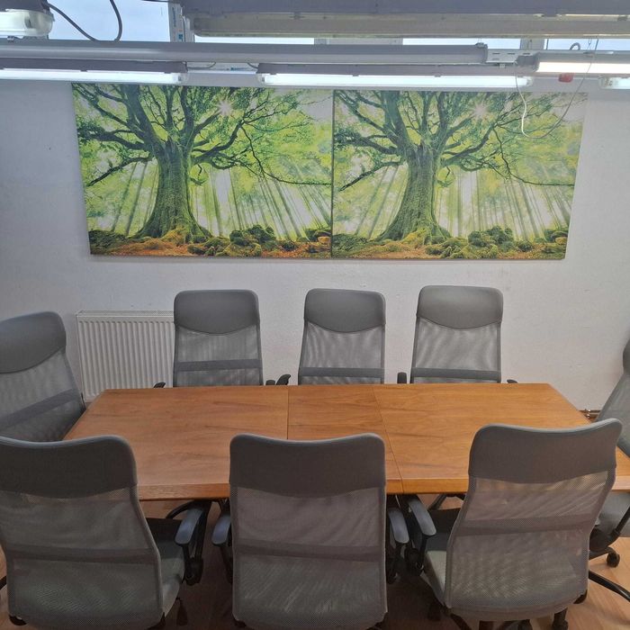 Masa extensibila ARAGON + 8 Scaune Birou