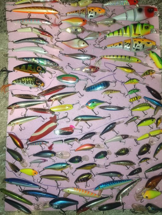 Rapala,Salmo, Savage gear,daiwa, rebel, Yo-zuri, STORM,Nils Master Abu