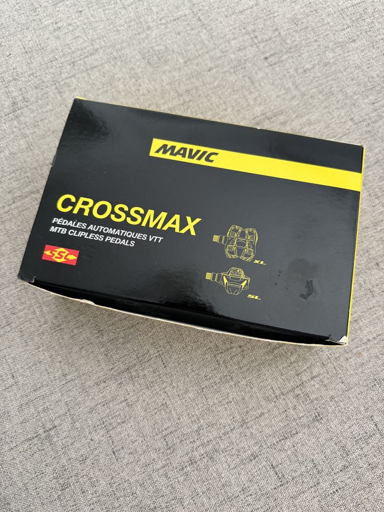 Pedale MTB Mavic Crossmax SL PRO, noi cu placute.