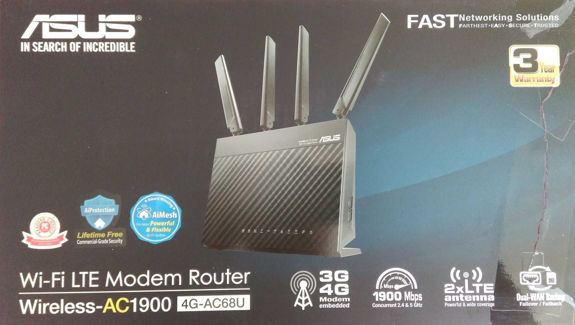 Router ASUS 4G-AC68U ca NOU