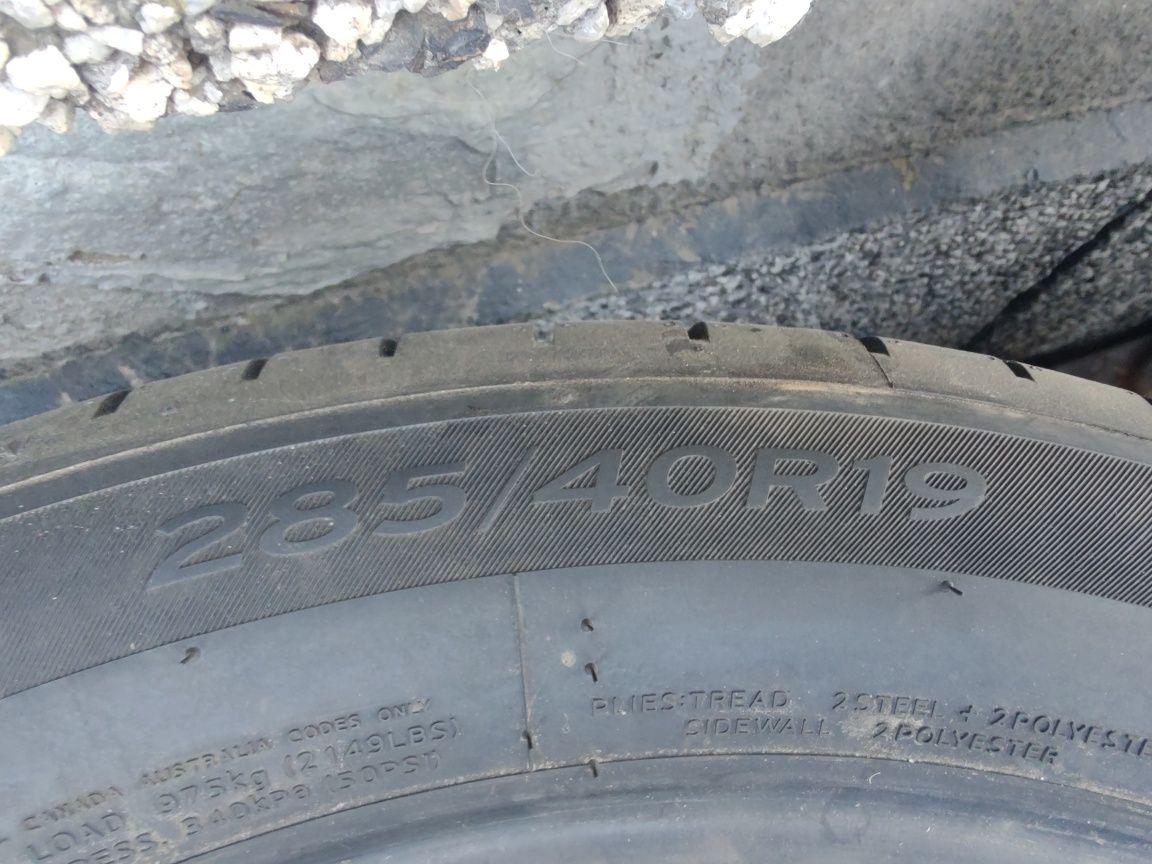 Нови гуми спорт пакет 255/45/19 и 285/40/19