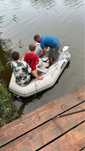 Barca gonflabila Allroundmarine Samba 265 barcuta plantat pescuit