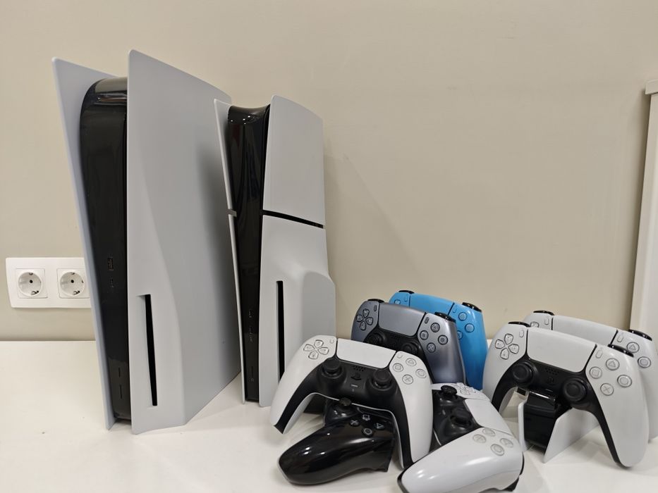 Sony playstation 5 slim и fat