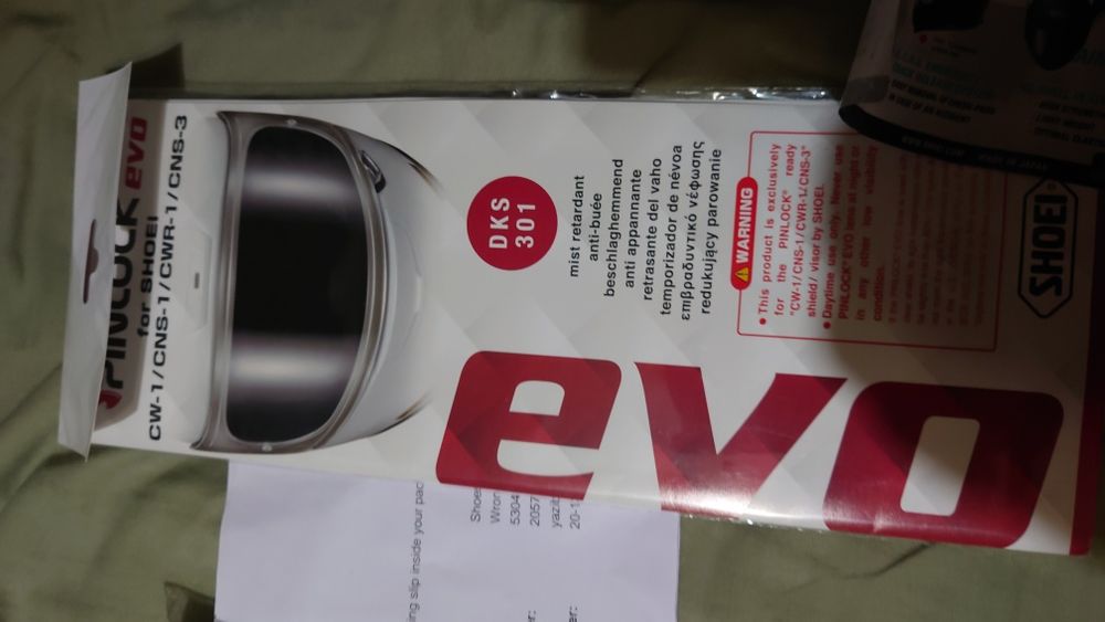 Shoei NXR new size L