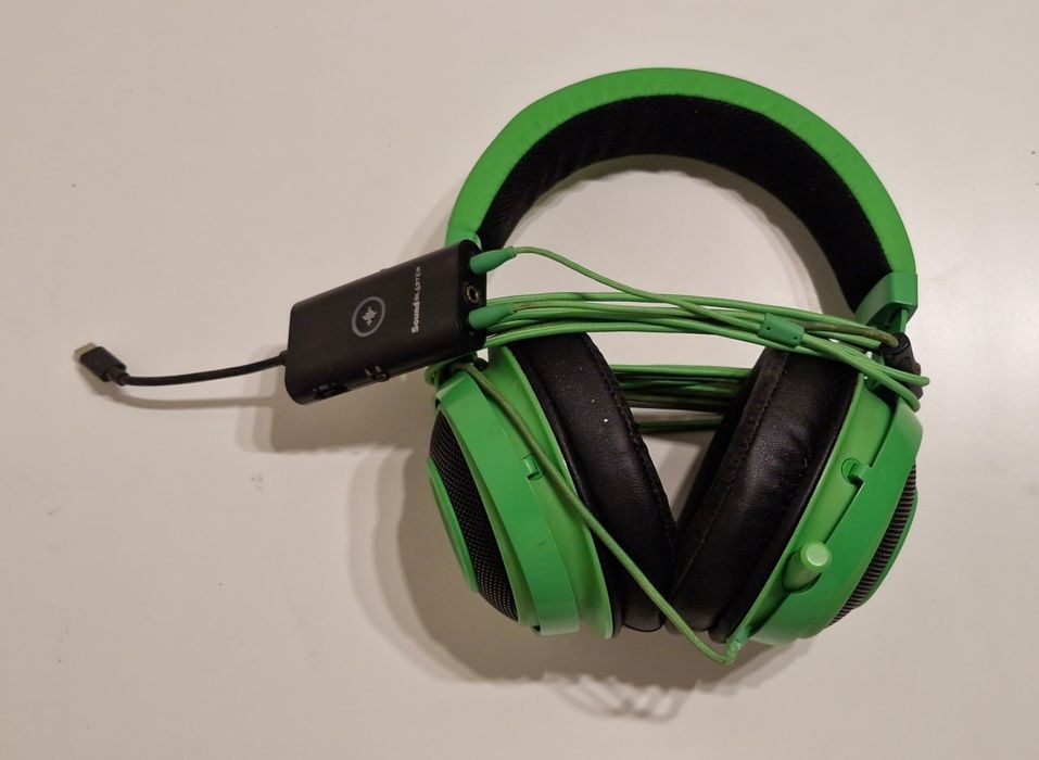 Слушалки Razer зелени