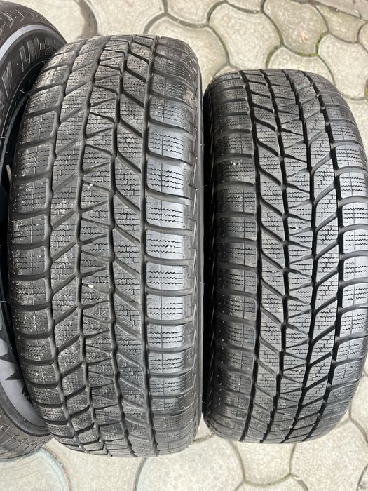 Jante otel 5x112mm, anvelope iarna 195/60 R16, VW, Audi, Seat, Skoda