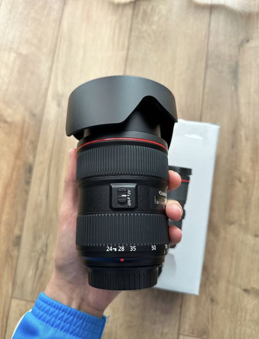 Obiectiv Canon 24-70mm f2.8 ii ca nou schimb cu RF