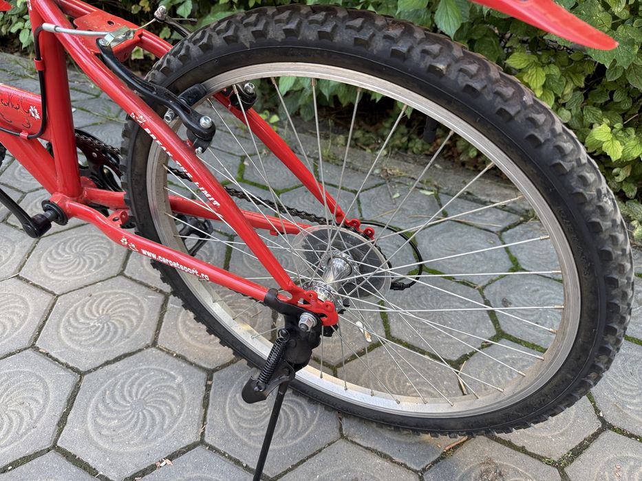 Bicicleta Rich Sport MTB, roșie 24 inch