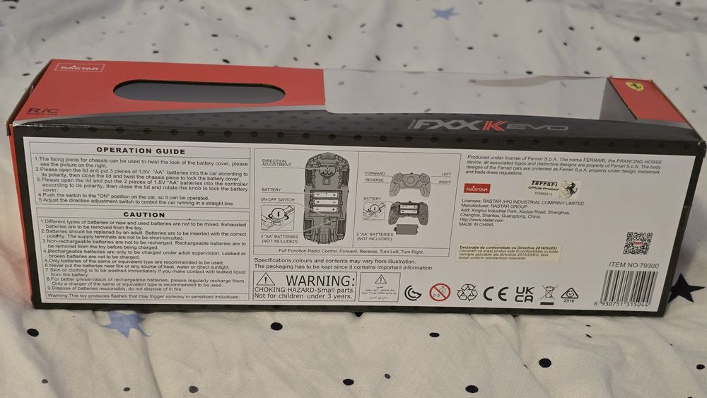 Mașinuță cu telecomandă Ferrari roșu nouă