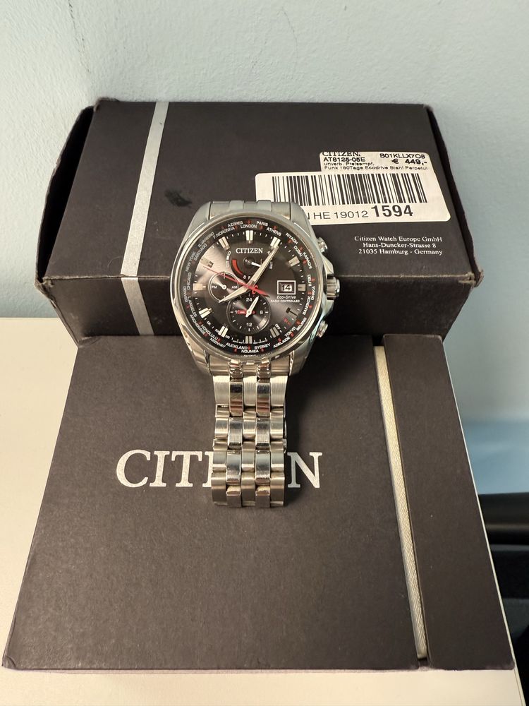 Часовник Citizen Eco-drive Radio Controlled AT9030-55E