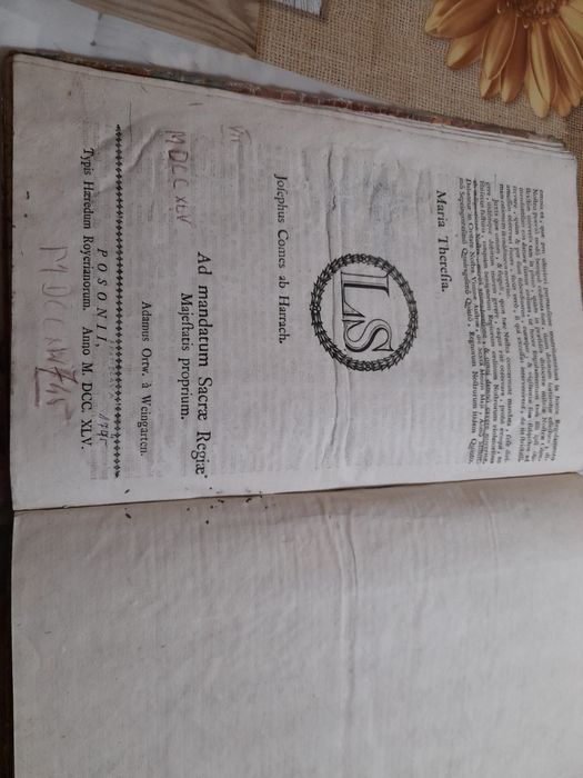 Vând document vechi