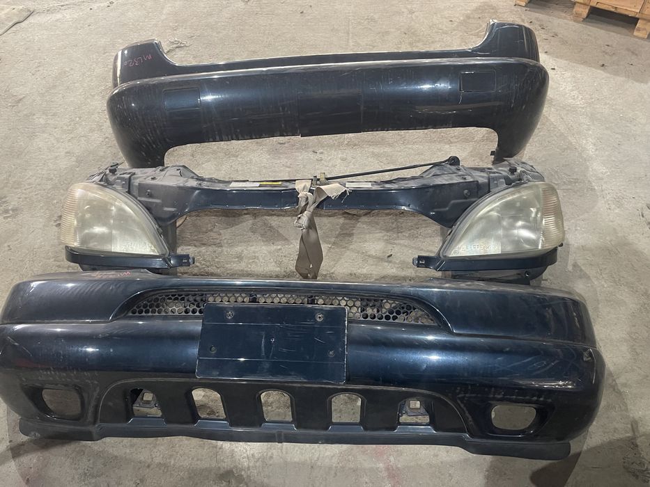 Авторазбор мерседес w163 ml ноускат капот крыло бампер фары радиатор