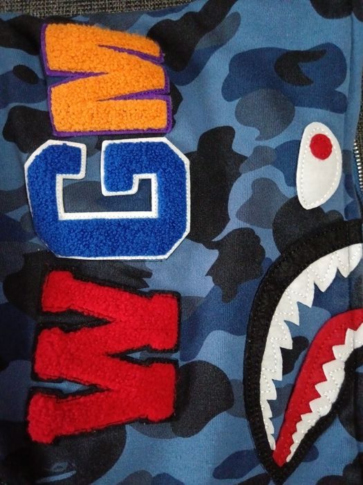 Bape Zip Up Shark Hoodie