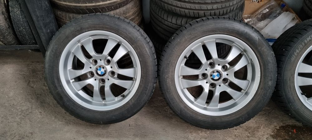 Jante bmw 16" style 154 anvelope iarna 225 50 16