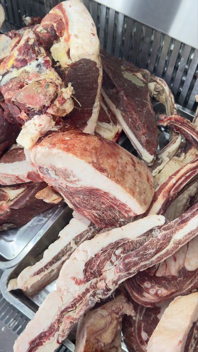 Табақталған жылқы еті ( байтал, тай). Мясо конины табаками