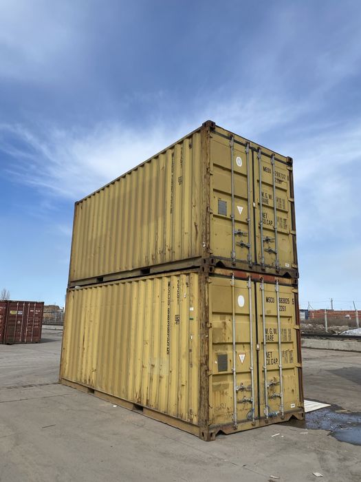 Контейнера 20 футовые в Большом Количестве Прям в Наличии в АСТАНЕ.