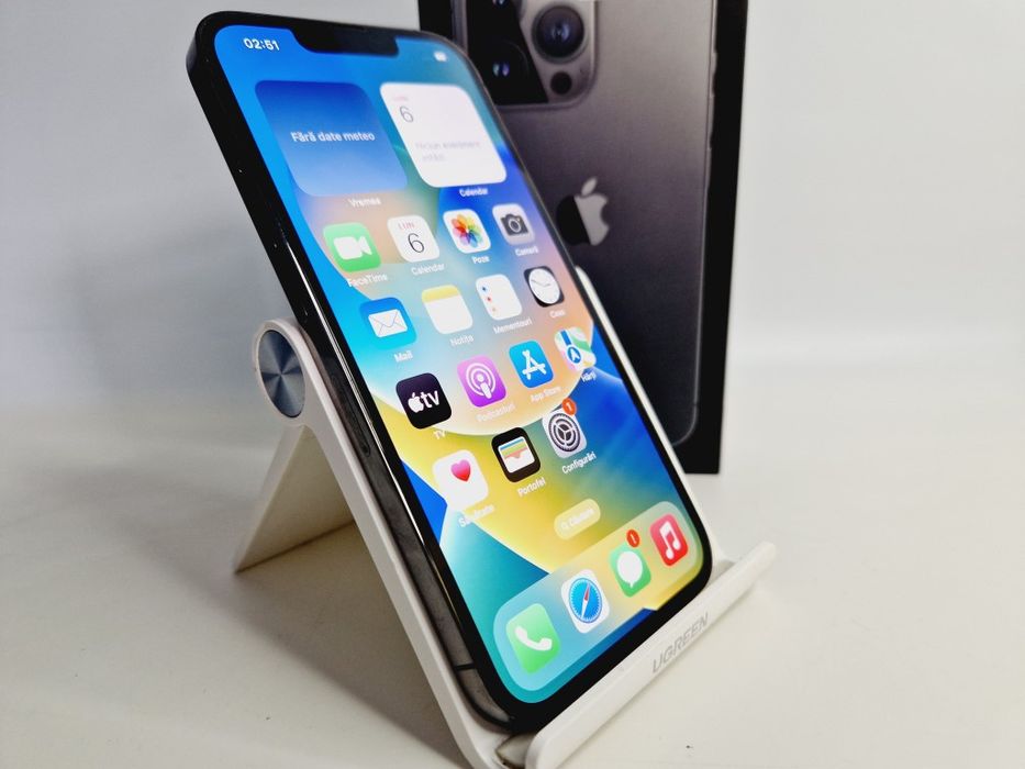 Apple iPhone 13 Pro 256GB Graphite 6GB, Garantie 24 luni | #R86054