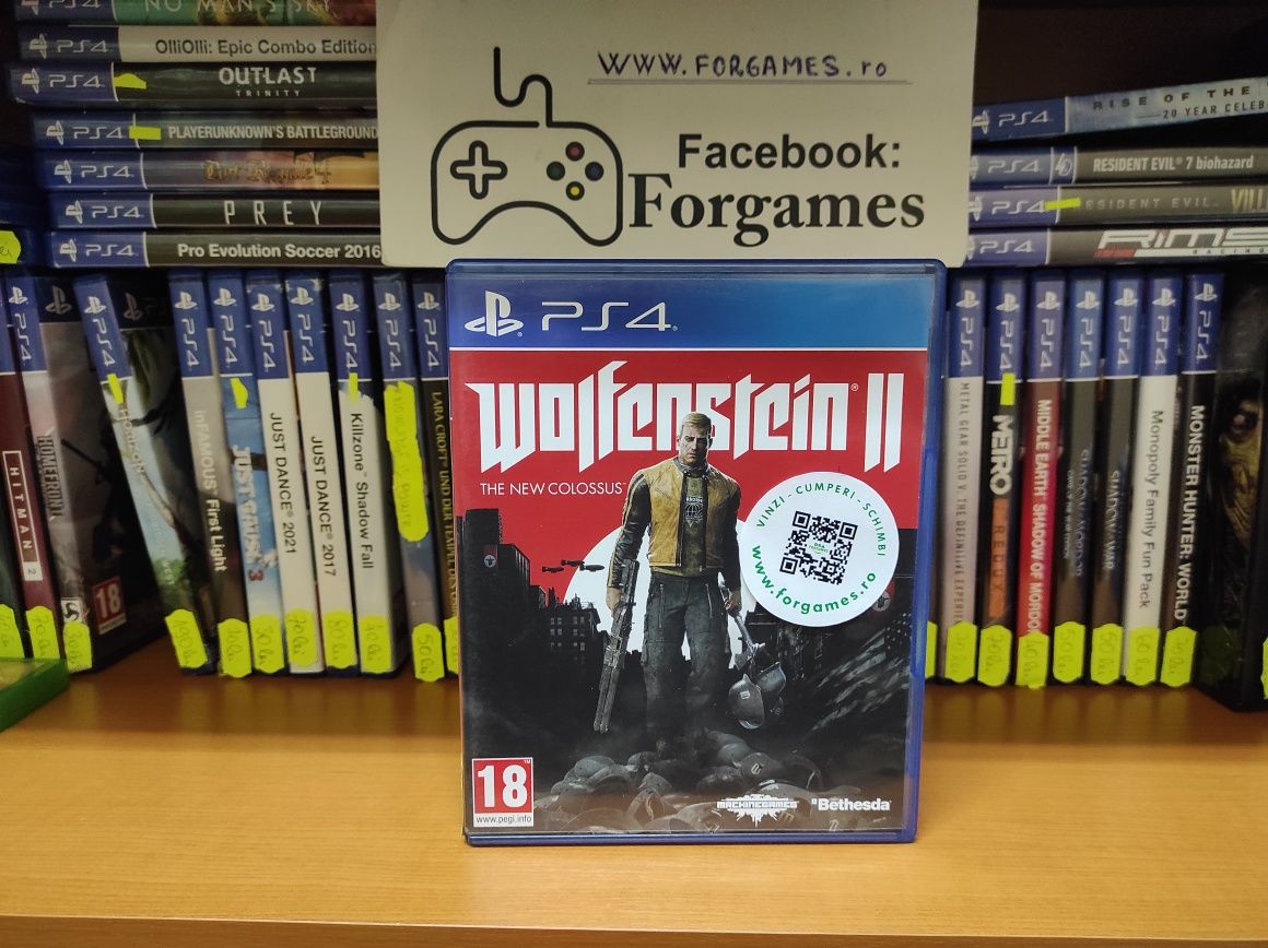 Wolfenstein II The New Colossus PS4 Forgames.ro