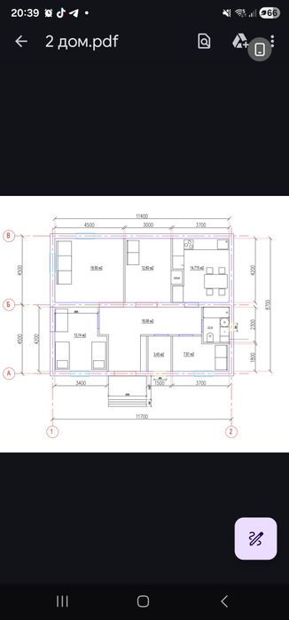 Проект вашего дома в 2D.Нарисую план вашего здания по вашим параметрам