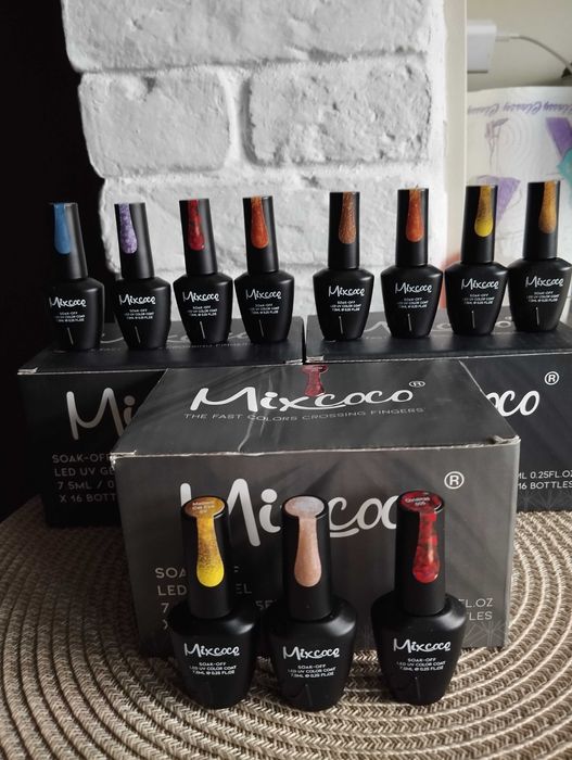 Гел лак за нокти Микскоко Лед/Ув гел лак