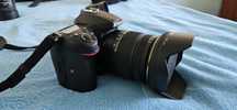 Kit foto, Nikon D7200, 3 obiective si Blit - Impecabile