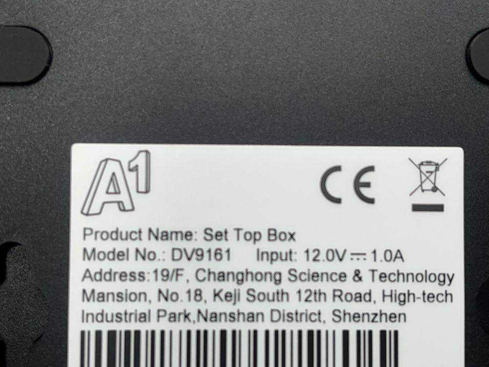 Tv box A1 android чисто нов андроид бокс