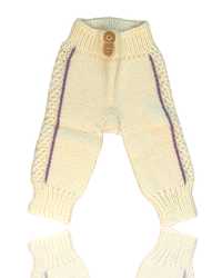 Ръчно плетени панталонки за бебе