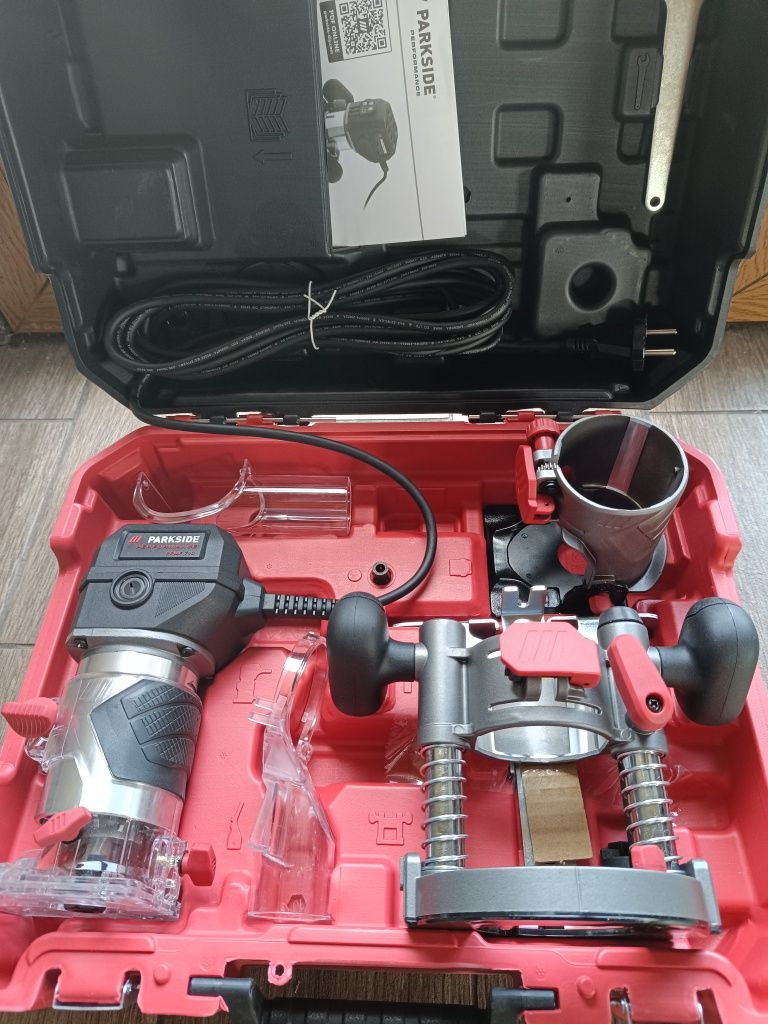 Freza Drujba Parkside performante cu fir/20v