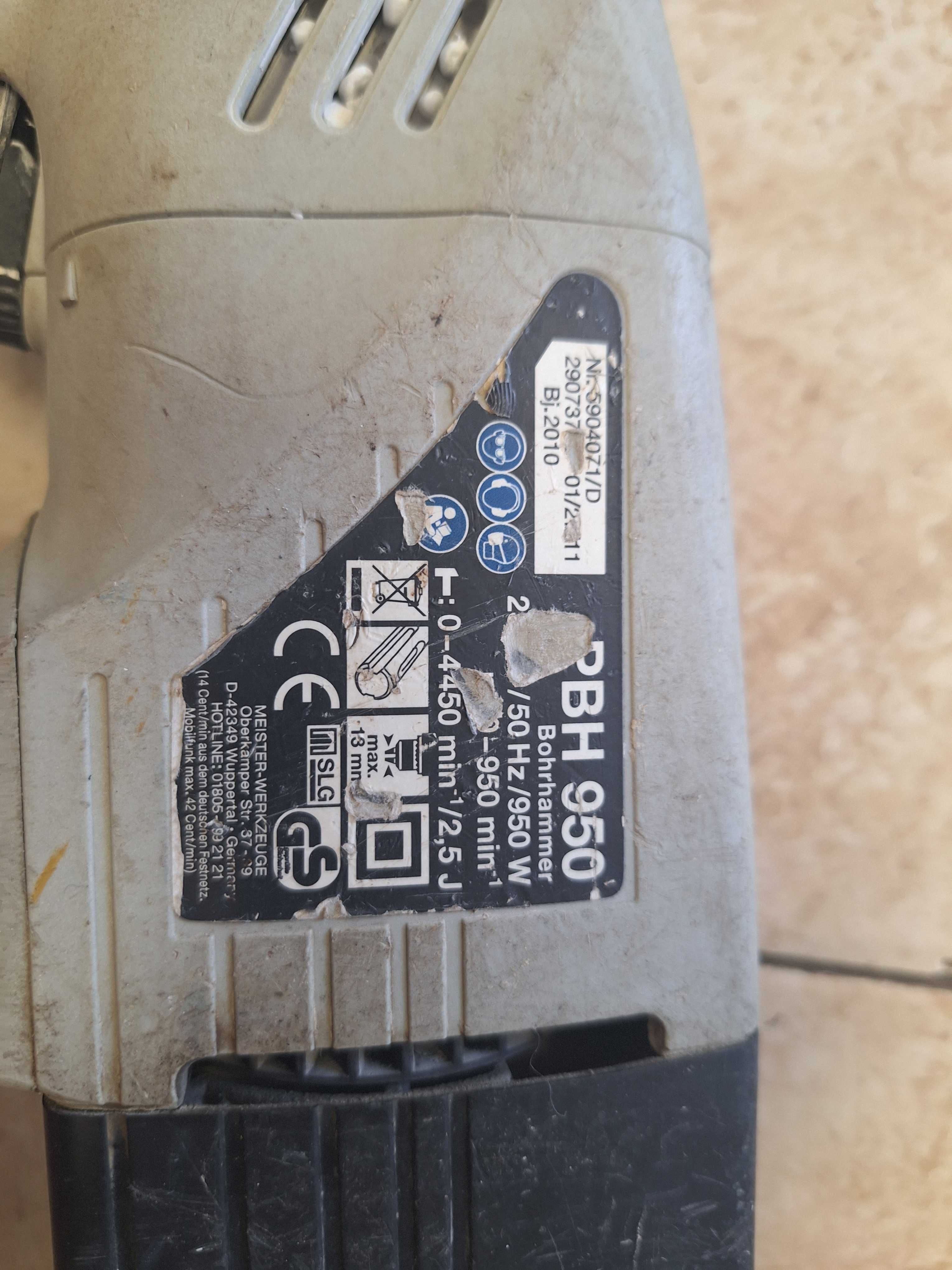 Перфоратор MEISTER PBH 950