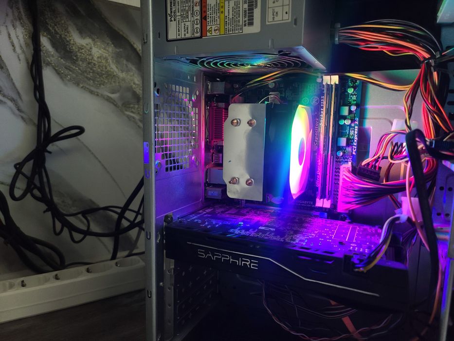 Бюджетный игровой компьютер xeon 1230v2 4/8, rx470 доставка по Ташкент