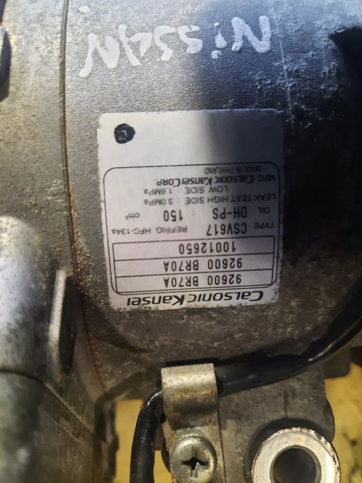 compresor ac clima nissan qashqai 2.0dci m9r 4x4