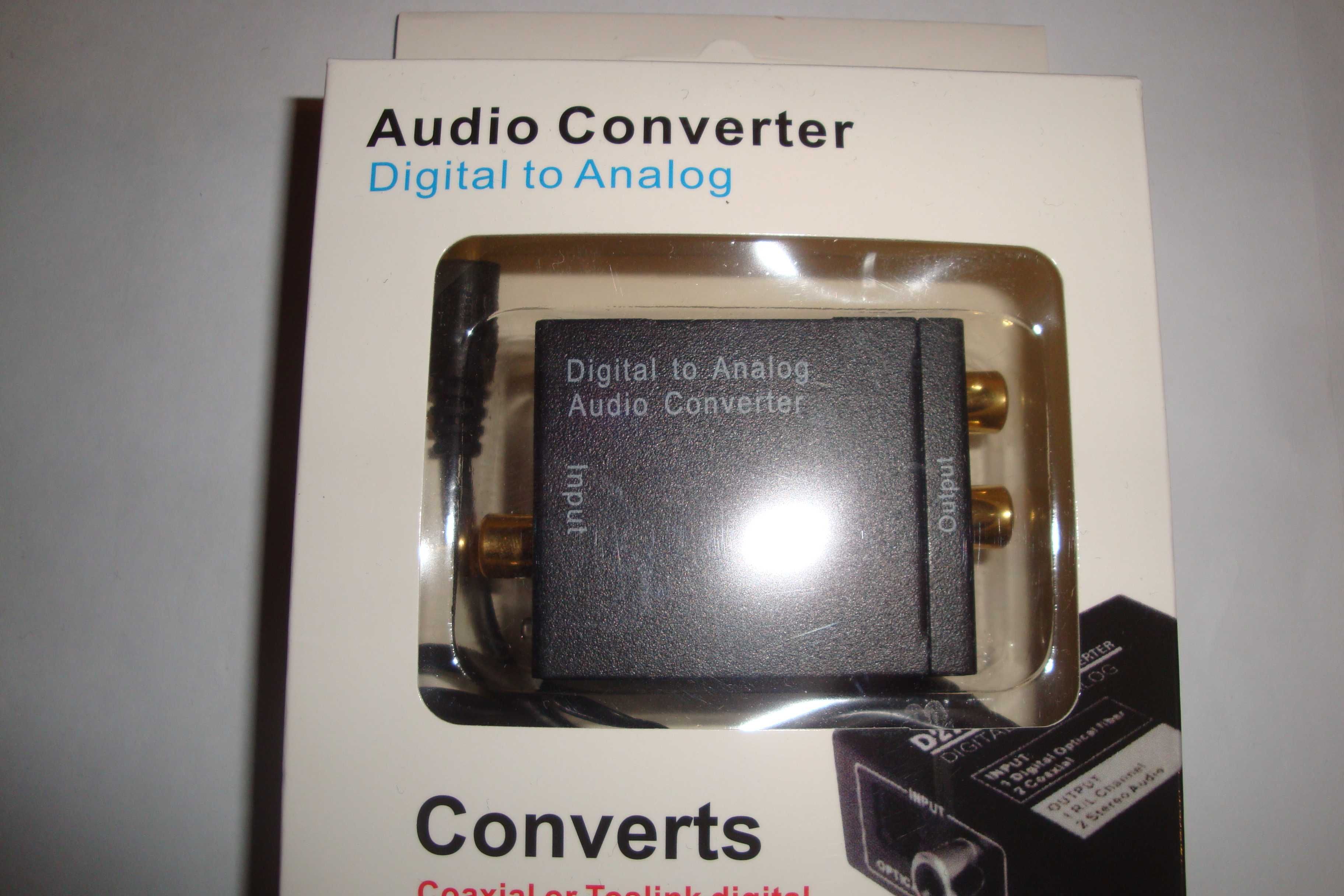 convertor audio digital pentru TV semnal digital la analogic