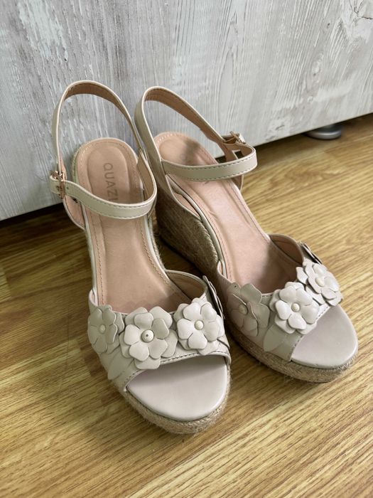 Espadrile cu platforma, 39