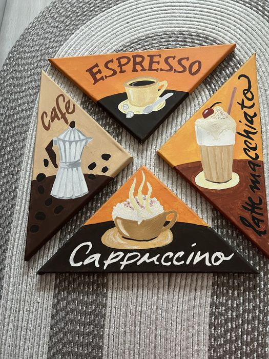 Tablouri bucatarie stil cafea