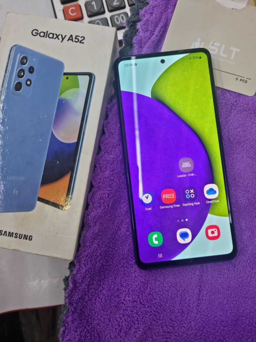 Samsung A52 128gb ideall sotiladi !!!