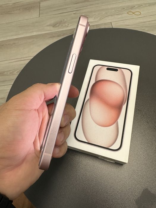 Iphone 15 Pink 86% baterie garantie Emag 128GB