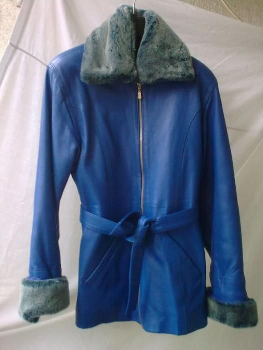 дамско 3/4 яке от естествена кожа