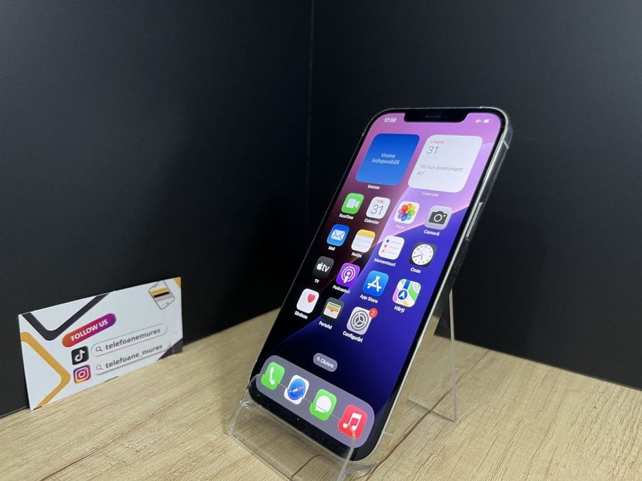 iPhone 12 Pro Max 128Gb Silver Second-Hand Satisfăcător 3 ani garanție