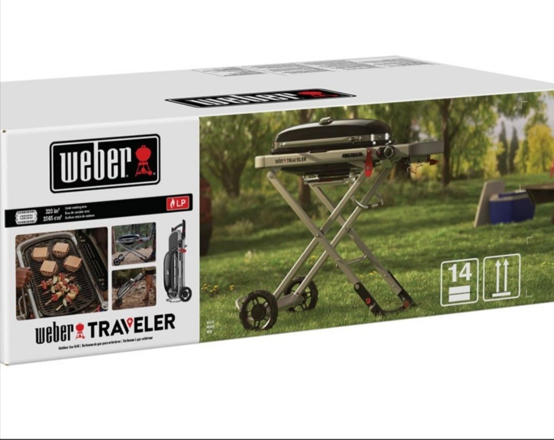 Weber  Traveler на газ