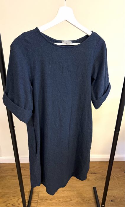 COS рокля от вълна с плисе