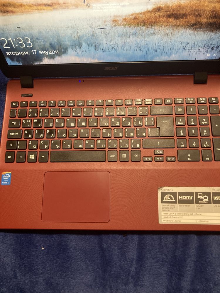 Лаптоп Acer Aspire E 15