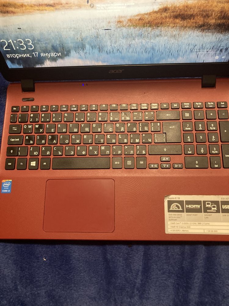 Лаптоп Acer Aspire E 15