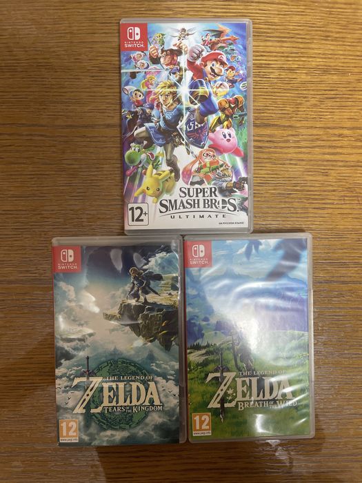 Игры на приставку Nintendo switch