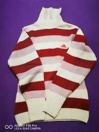 Детски пуловер/поло на фирмата Адидас, размер L(158-164), чисто нов.