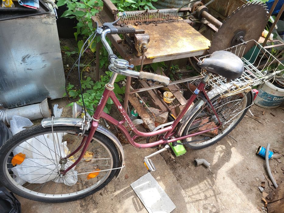 Bicicletă de damă 26zoll (țoli) cu șaua uzată!