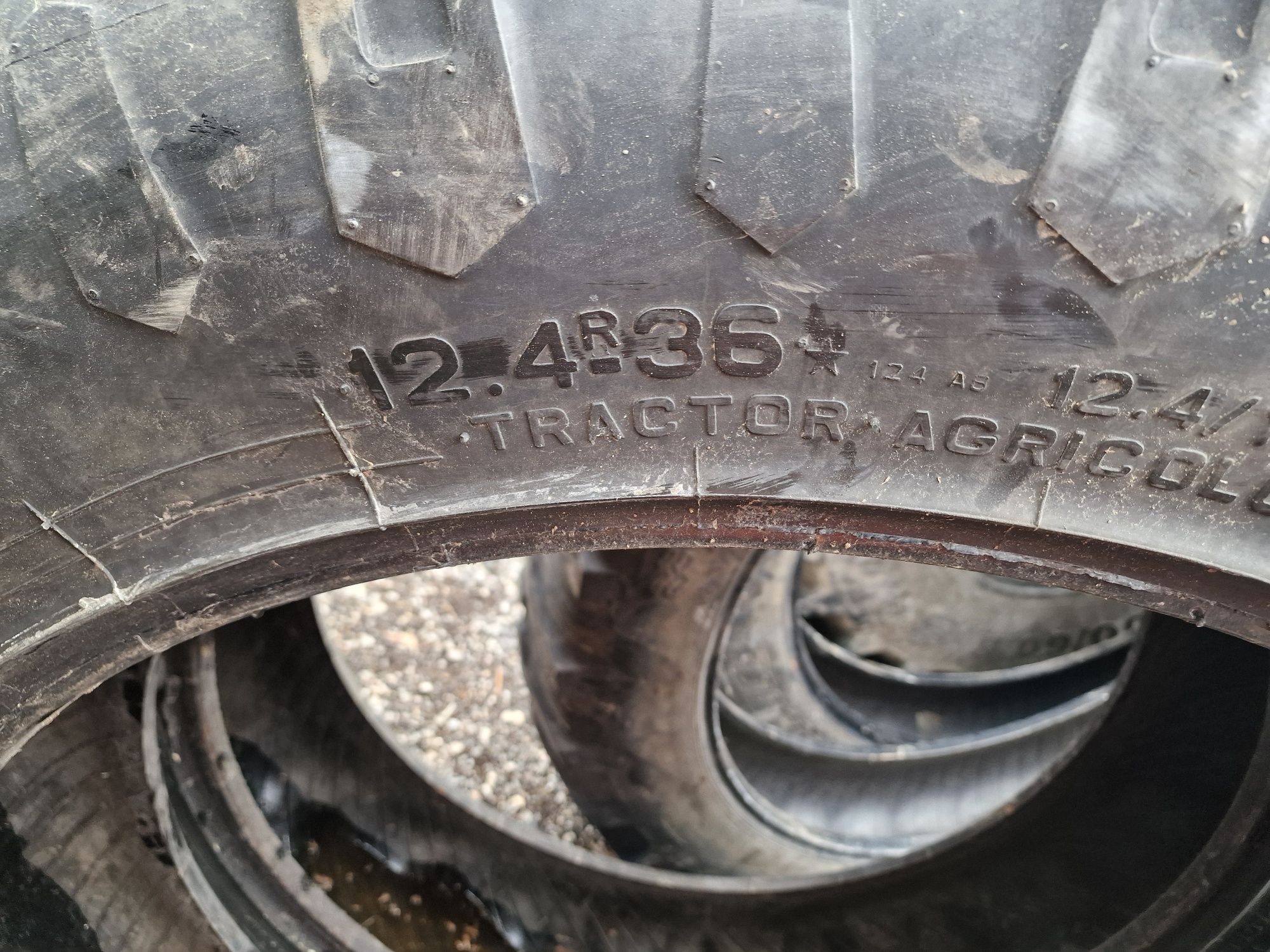 Anvelope agricole 12.4R36 marca Trelleborg