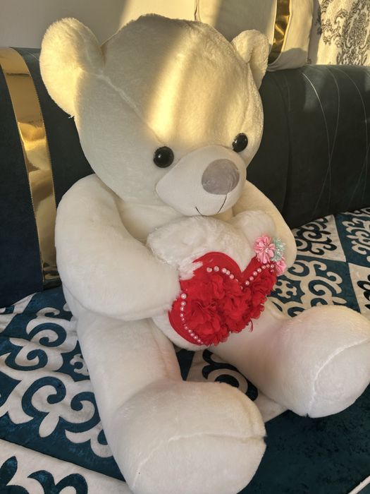 Мишка 120см белый