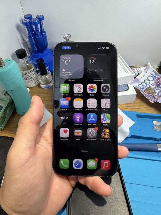 Айфон 13 про мах 128 гиг ёмкость 86%