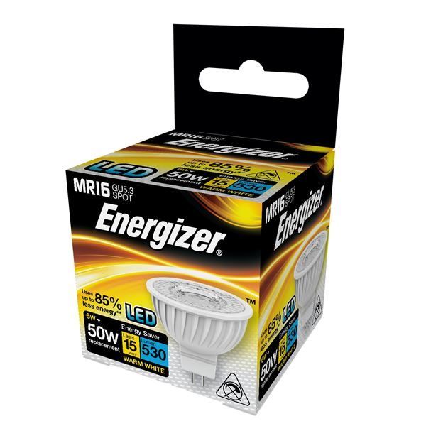 Акция 2+1 !!! Спот ENERGIZER LED GU5. 6W. Светодиодная лампа