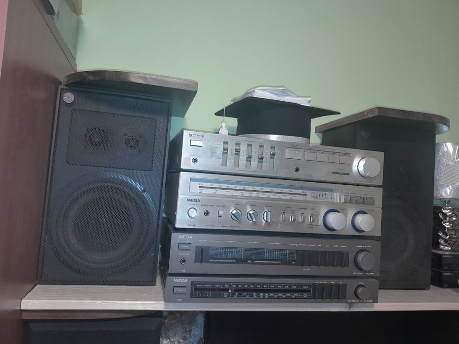 Amplificatoare, amplitunere, boxe Sony,Wega